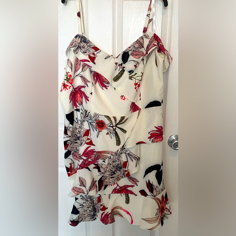 City Chic knee length floral dress